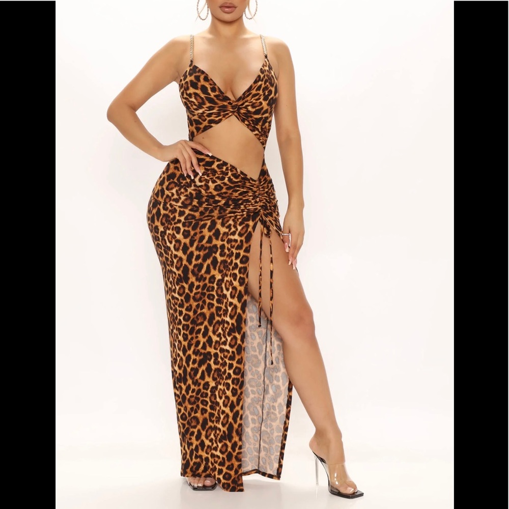 NWT Fashion Nova maxi dress cutout dress